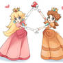 We're Peach and Daisy...