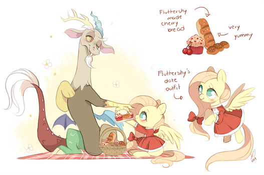 Fluttershy and Discord's Date!