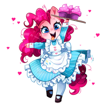 MLP Maid Series:/ Pinkie Pie