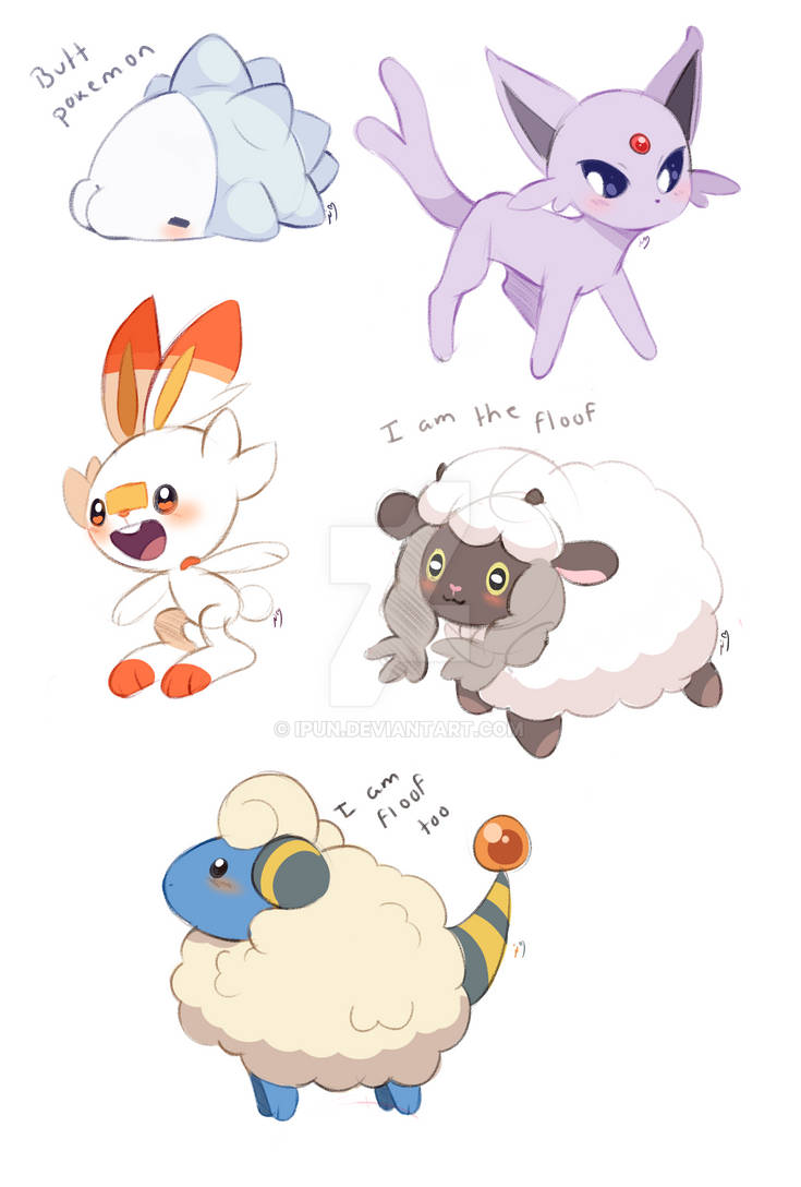 Pokemon Doodles by Ipun on DeviantArt