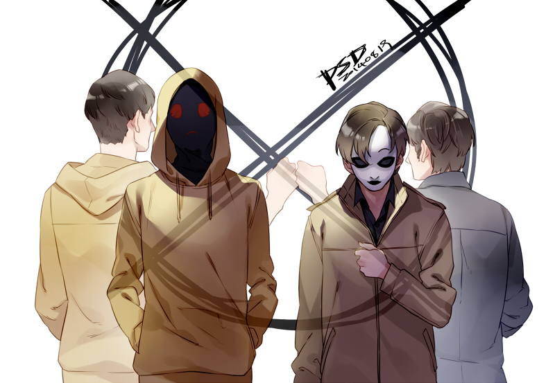Marble Hornets Hoody And Masky By Pslendy On Deviantart