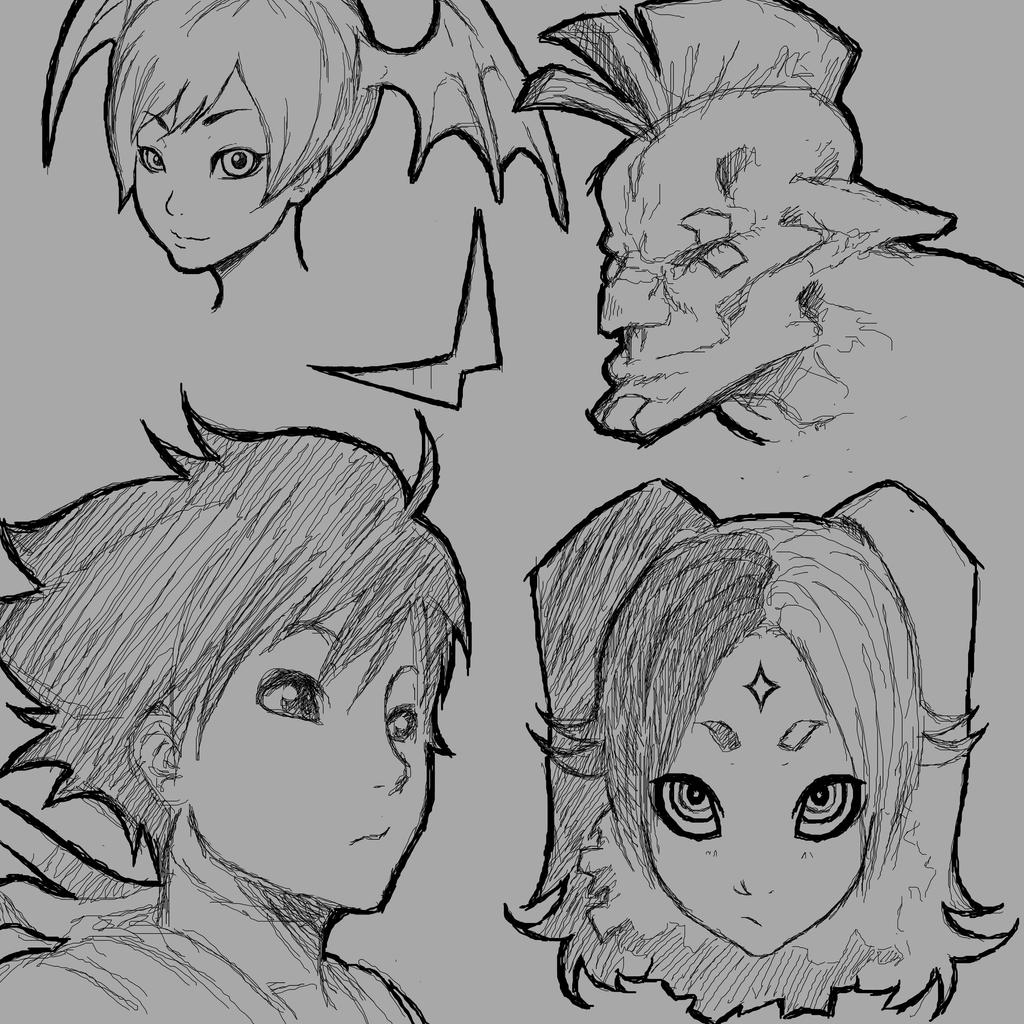 Scratch Sketches 01 by jankojaro on DeviantArt