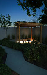 pergola (night)