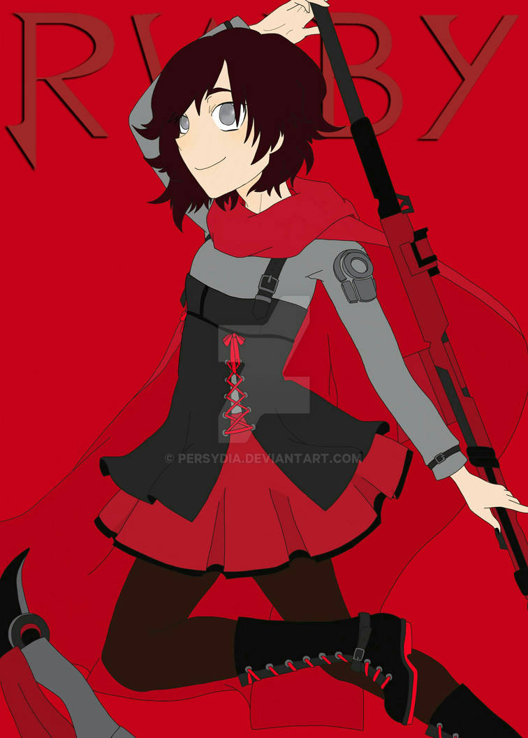 Ruby Pdx Ruby RWBY by persydia on DeviantArt