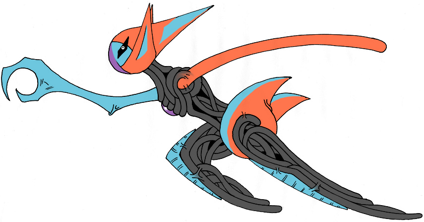 Shiny Deoxys Global Link Art by TrainerParshen on DeviantArt