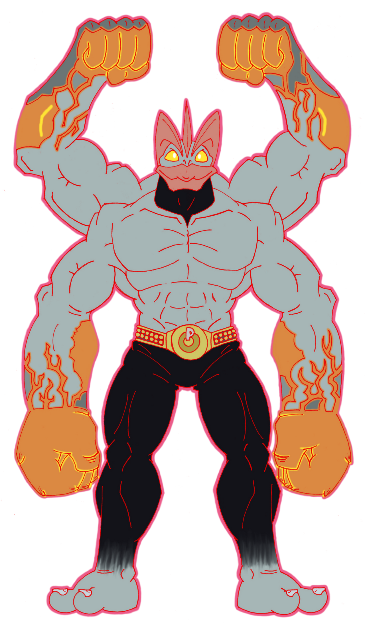 Box 03. 068 Machamp - Gigantamax by Kuruttra on DeviantArt