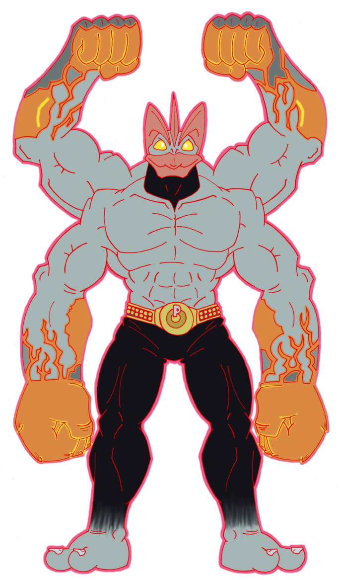 Box 03. 068 Machamp - Gigantamax by Kuruttra on DeviantArt