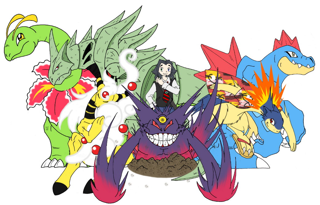 Pokemon Types Mega Evolution by matheusmattos75 on DeviantArt