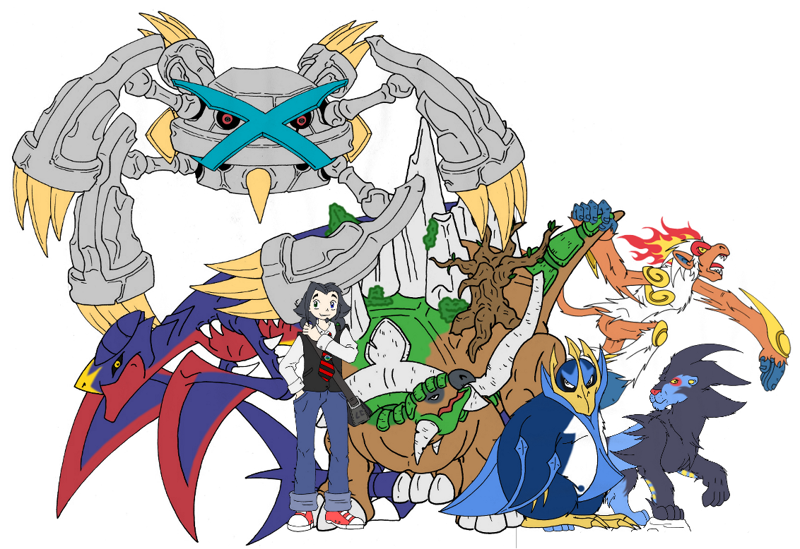 Mega Kartana by Shin Art  Pokemon, Pokemon regions, Mega evolution