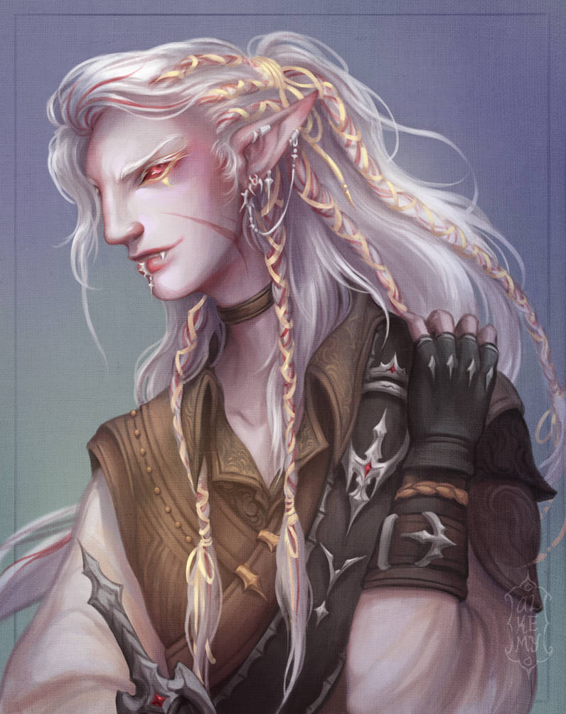 DnD Portraits: Rook by Alkemistry on DeviantArt