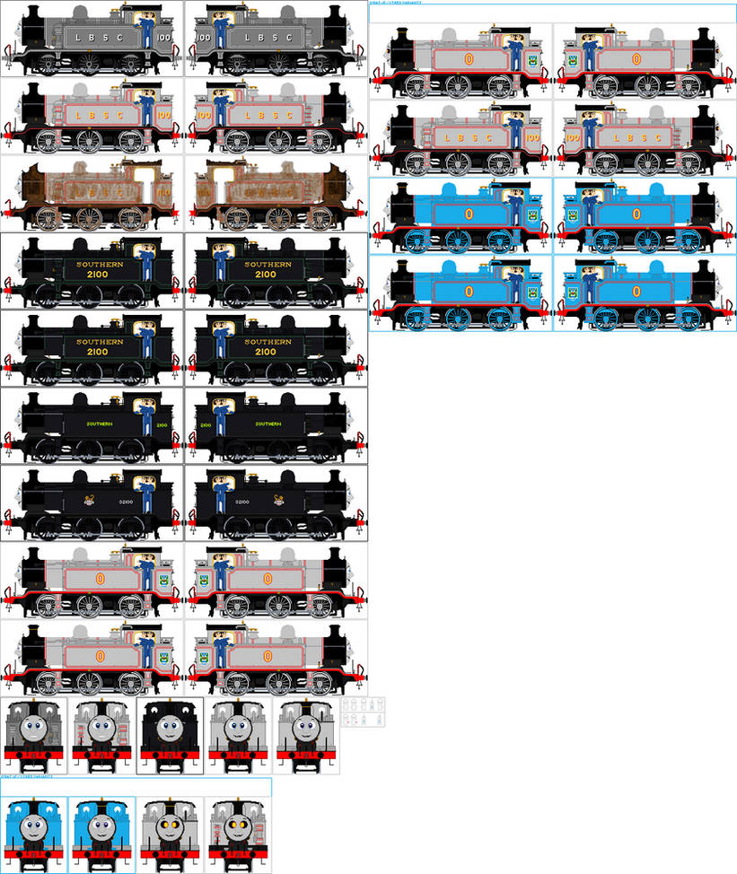 Timothy the 'Ghost' Engine V2 by CandlesJ6 on DeviantArt