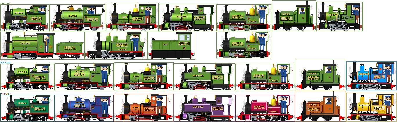 Thomas the train blue mountain quarry 2025