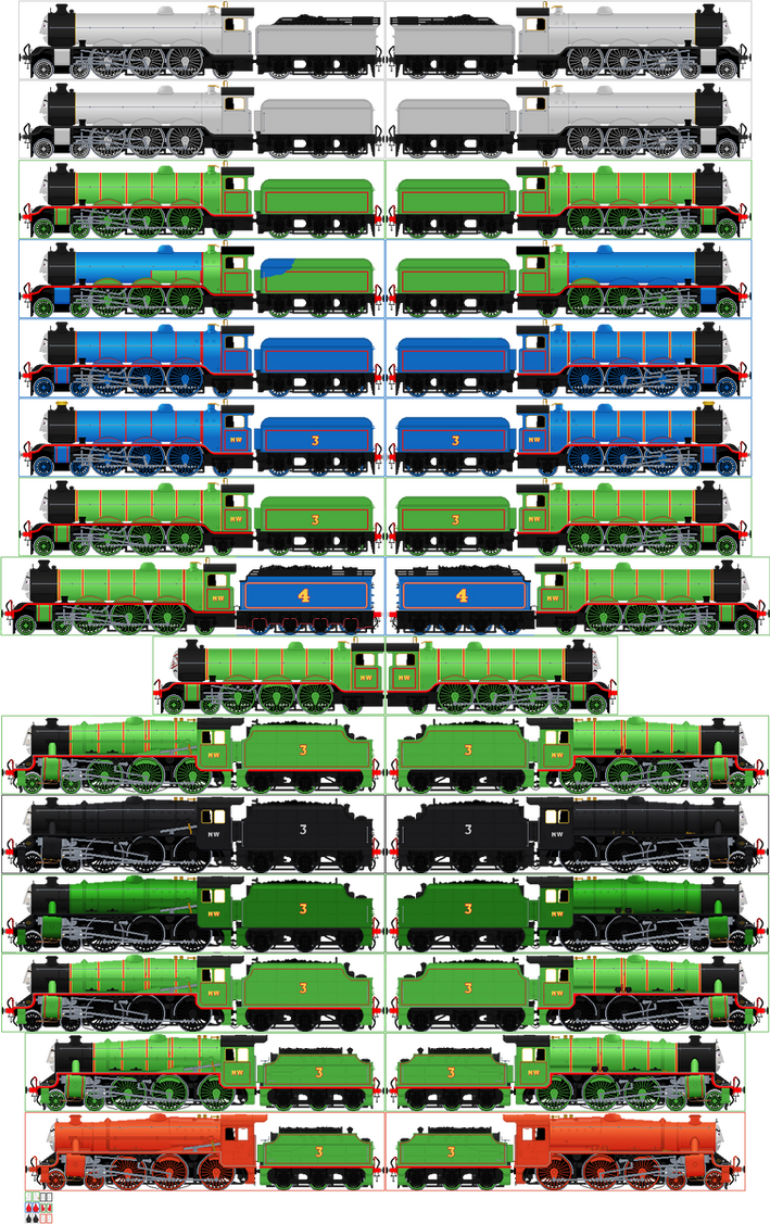 NWR No. 3 'Henry' the Green Engine (V2) by CandlesJ6 on DeviantArt