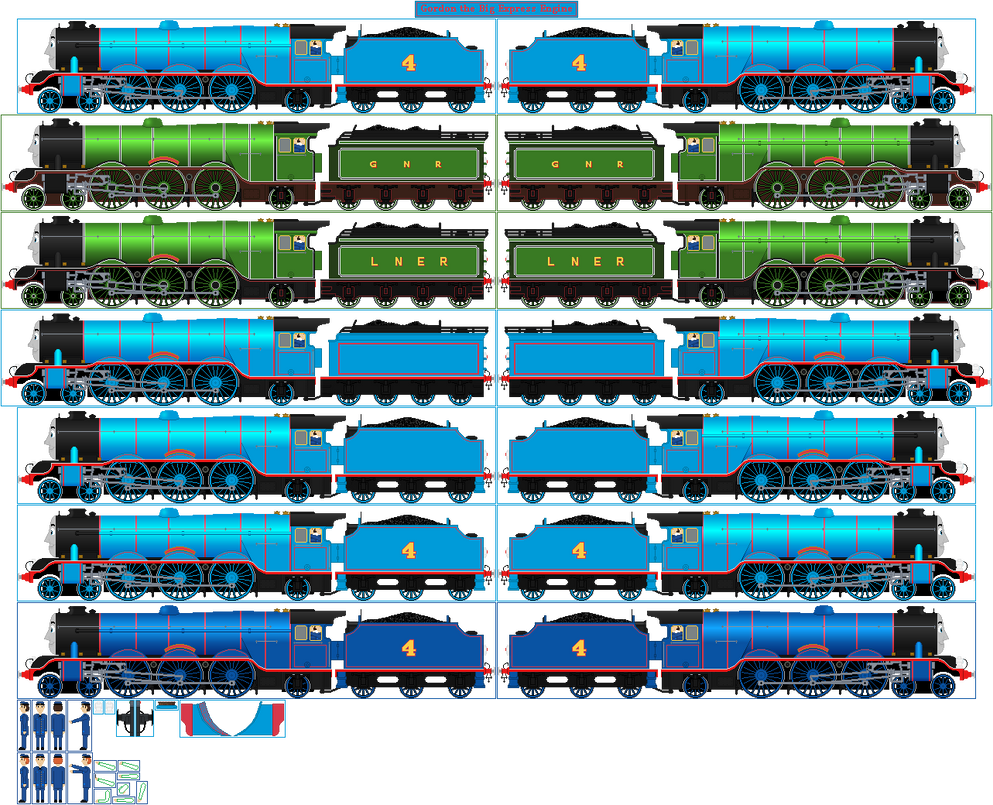 Gordon the Big Express Engine (Hybrid) by CandlesJ6 on DeviantArt