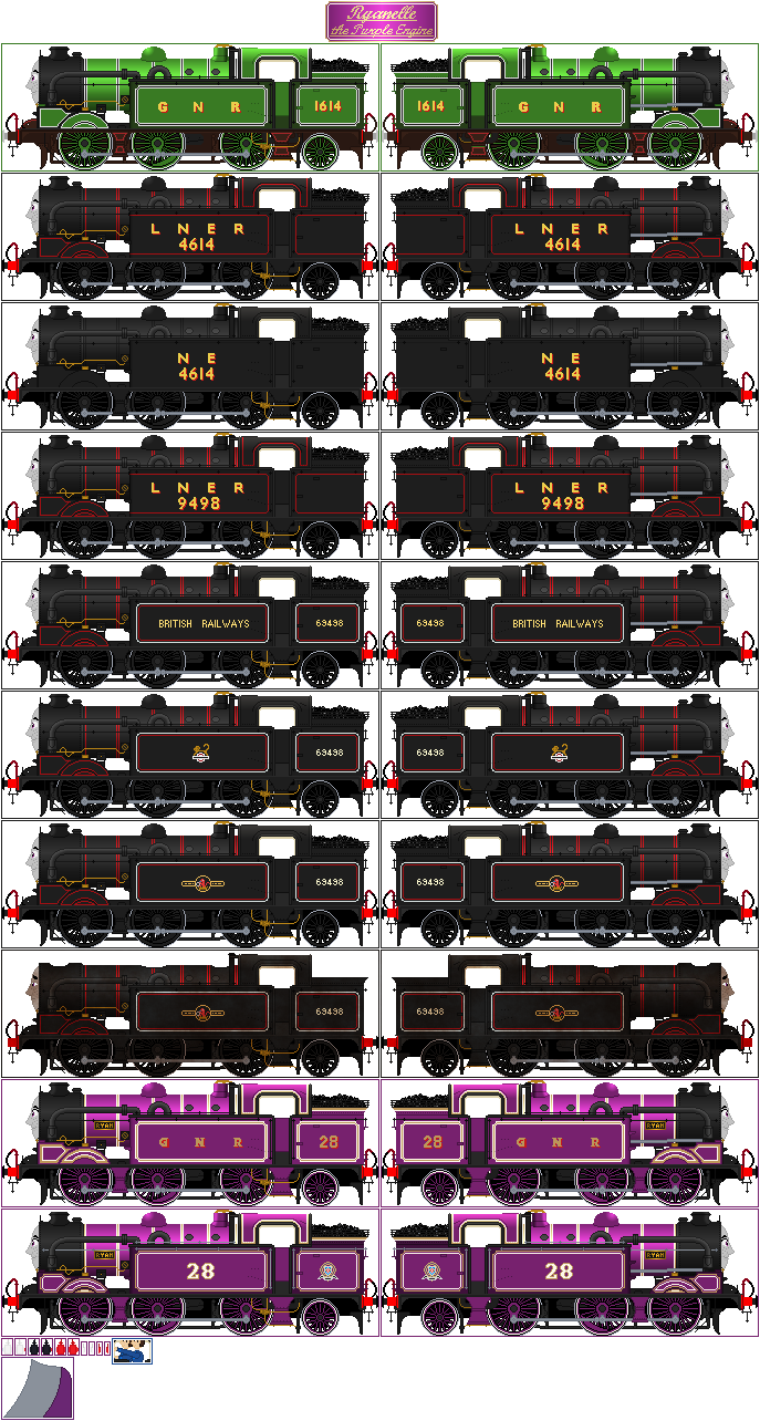 Deviantart Engine NW #28: 'Ryan' the Purple Engine by CandlesJ6 on DeviantArt