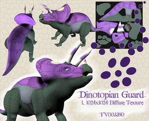 Dinotopian Guard - Texture