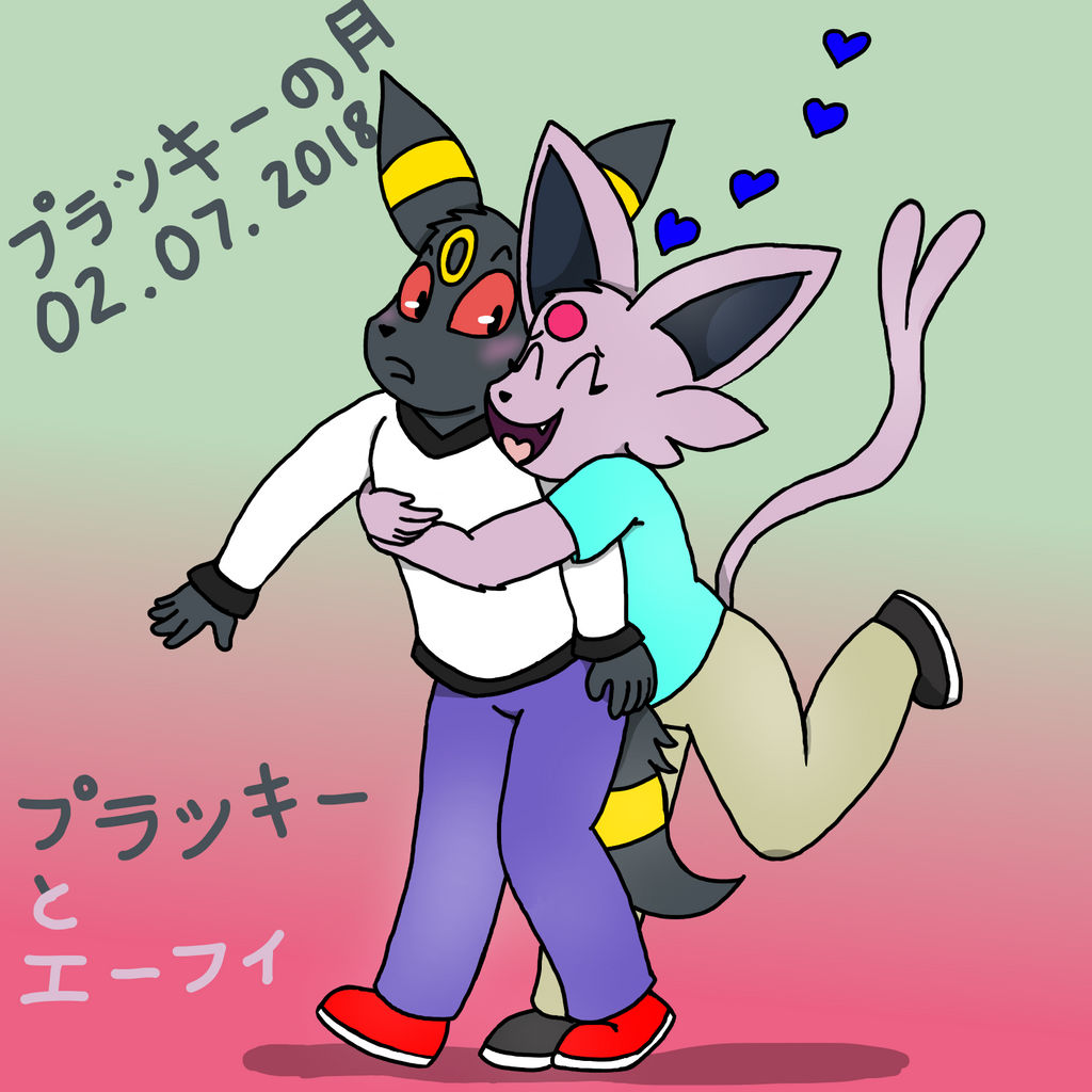 Espeon and Umbreon on espeonfans DeviantArt