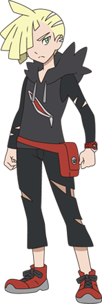 Gladion: Official Anime Artwork