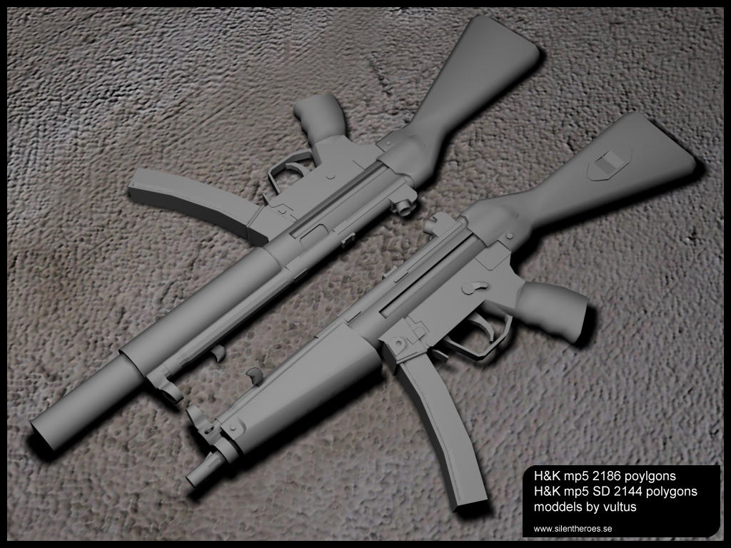 HK MP5 by vultus on DeviantArt
