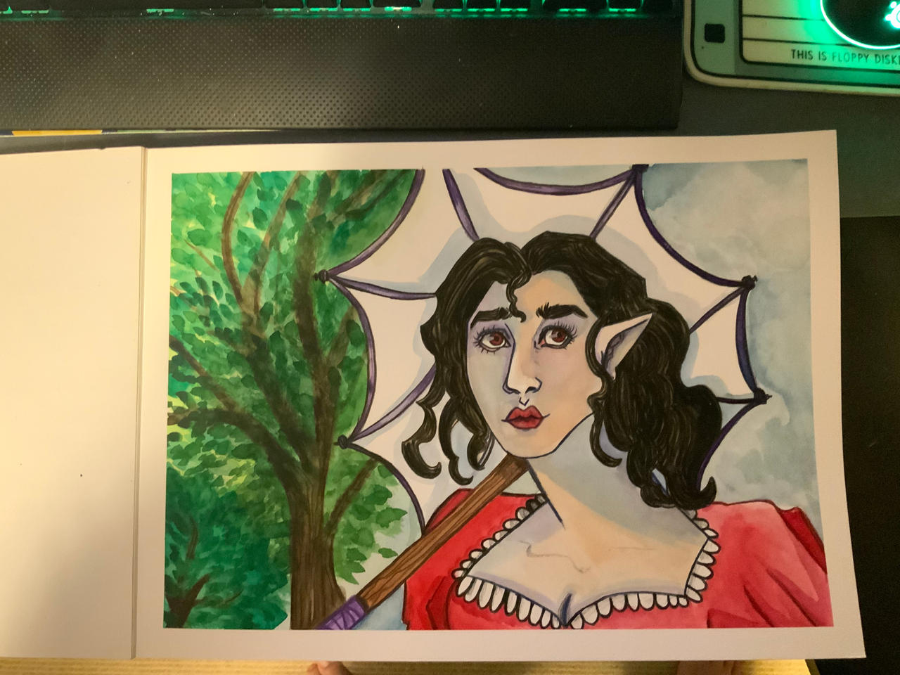 Vampire Under the Sun by CrownOfMadnessStudio on DeviantArt
