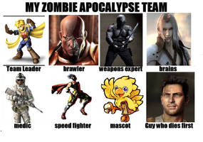 My Zombie Apocalypse Team