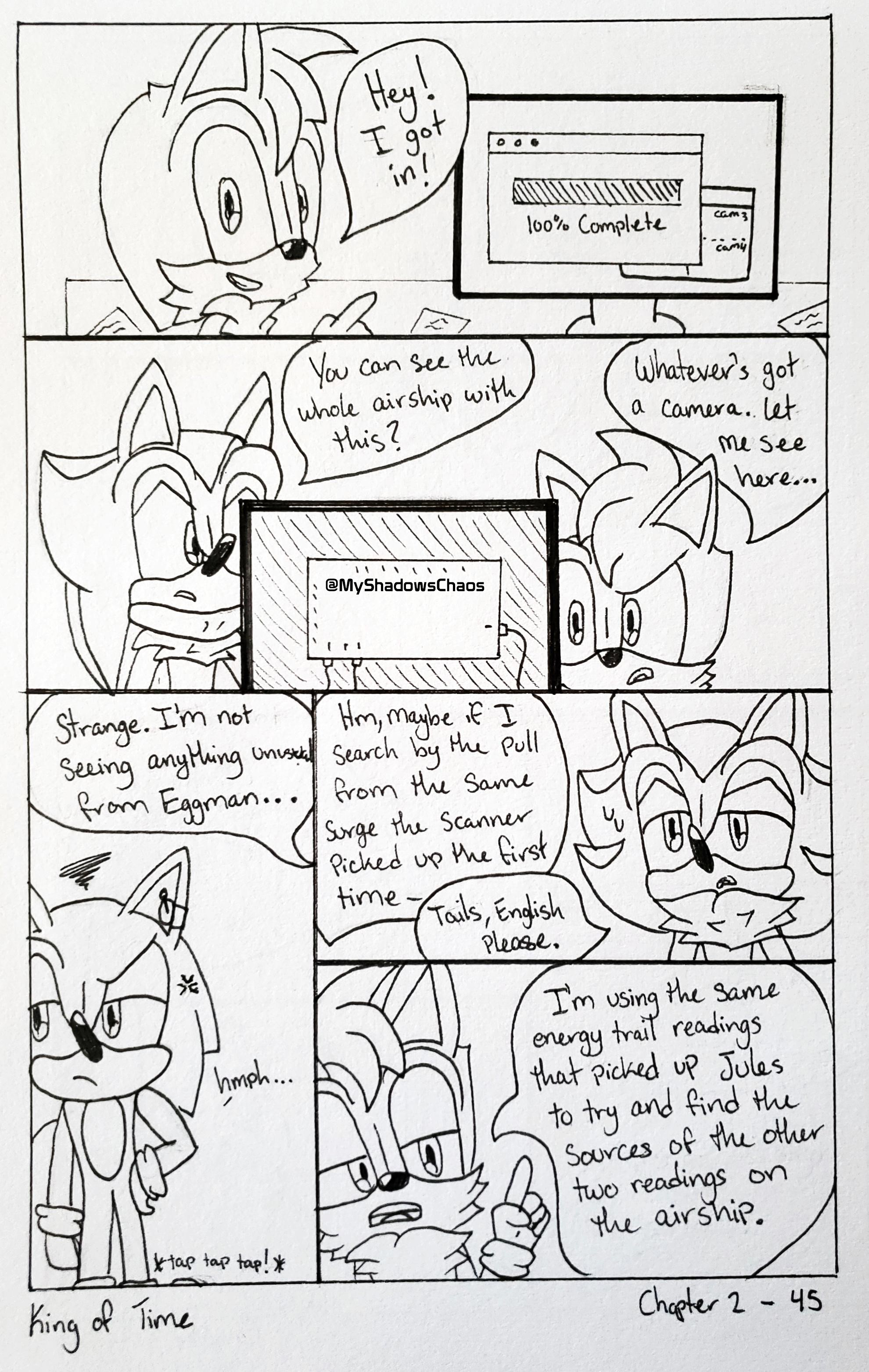 Pg.45 - Chapter 2 - Sonic and the King of Time