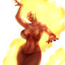 Fire lady