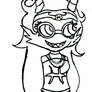 Chibi Feferi Line ARt