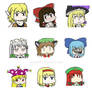 Touhou Emotes #1