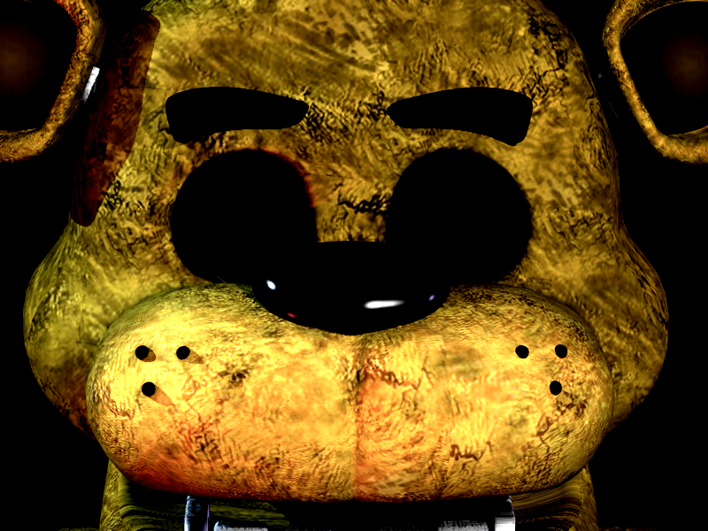 Golden Freddy Jumpscare by Vaclav1procz