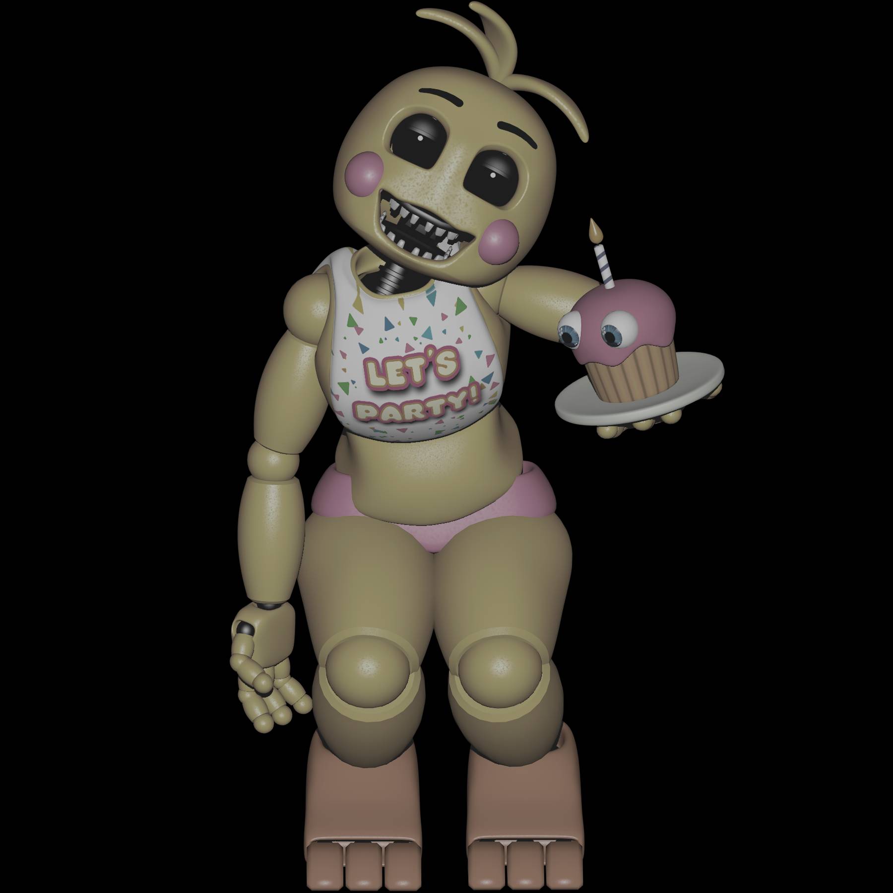 Withered Chica Jumpscare by RopeC4D1637 on DeviantArt