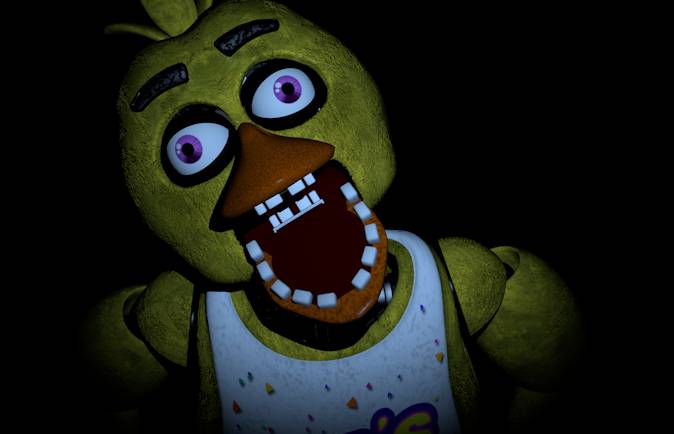 Chica Jumpscare by RopeC4D1637 on DeviantArt