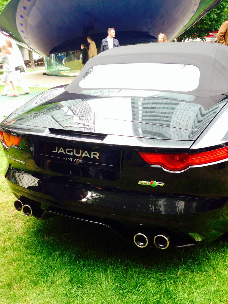 F-Type R rear by Car-lover33 on DeviantArt