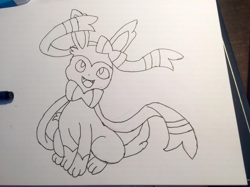 Sylveon Lineart By Car Lover33 On Deviantart