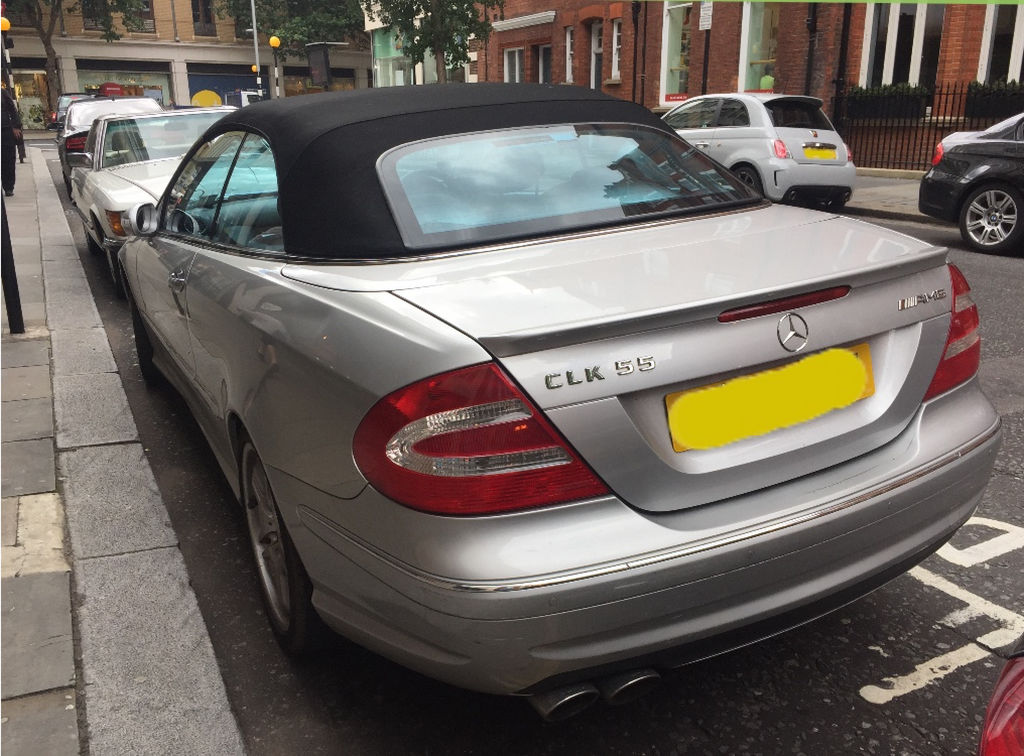 Genuine CLK55 AMG? rear by Car-lover33 on DeviantArt