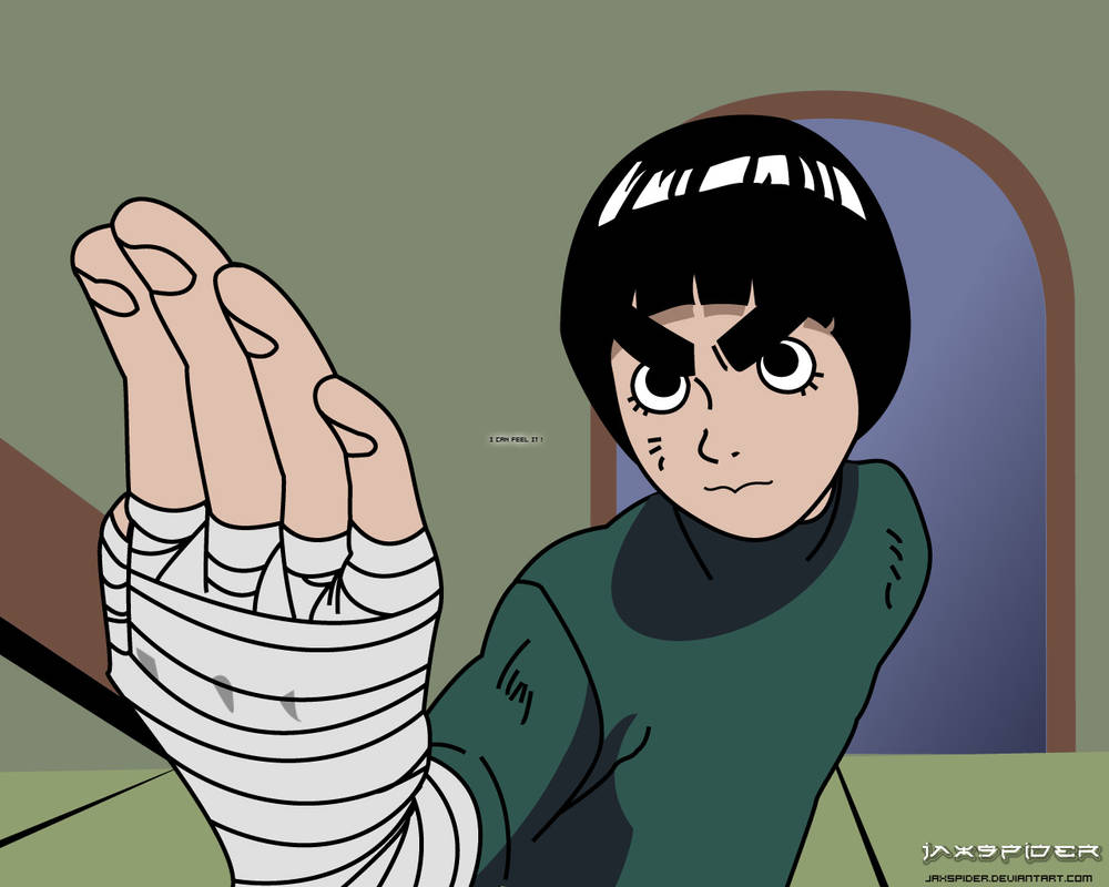 Rock Lee - I Can Feel It by jaxspider on DeviantArt