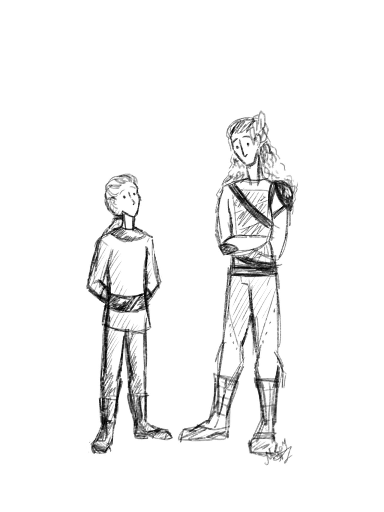 Height difference by KalimacBrandagamba on DeviantArt