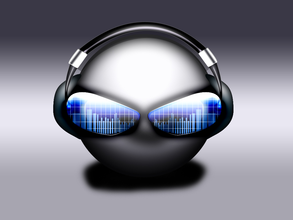 Virtual Cyber DJ Wallpaper