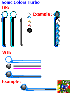 Custom / Edited - Sonic the Hedgehog Customs - Sonic Colors Wii HUD - The  Spriters Resource