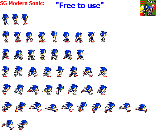 Sonic Animated Sprite Download - Colaboratory