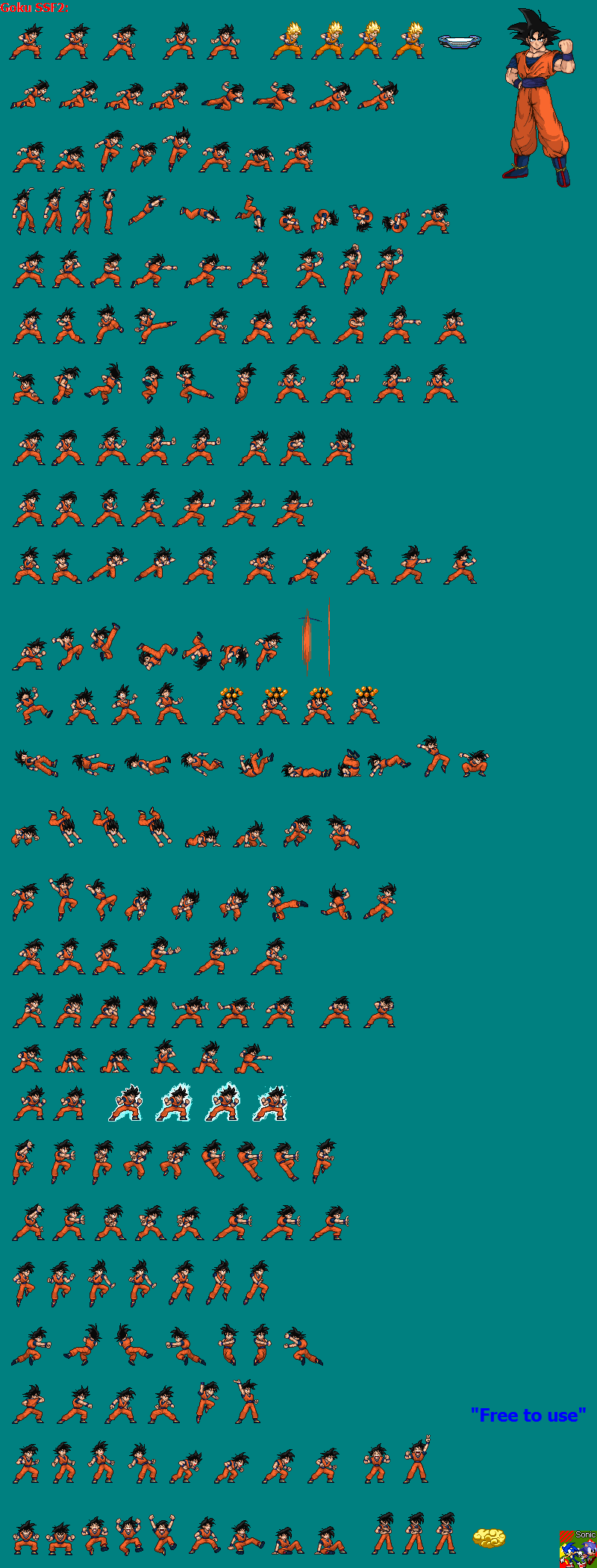 Goku Sprites (Super Smash Flash 2) by facundogomez on DeviantArt Goku Sprites (Super Smash Flash 2) by facundogomez on DeviantArt