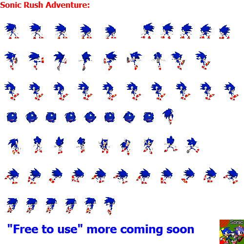 Sonic Adventure Sprites 