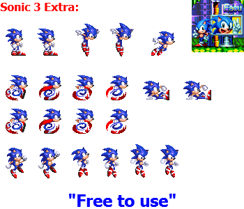 Sonic 3 Unlocked: Tails' extra sprites