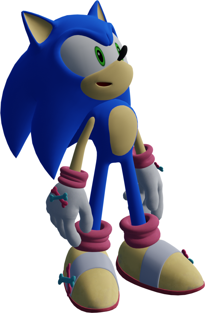 Classic Sonic Render by Peppermint08 on DeviantArt