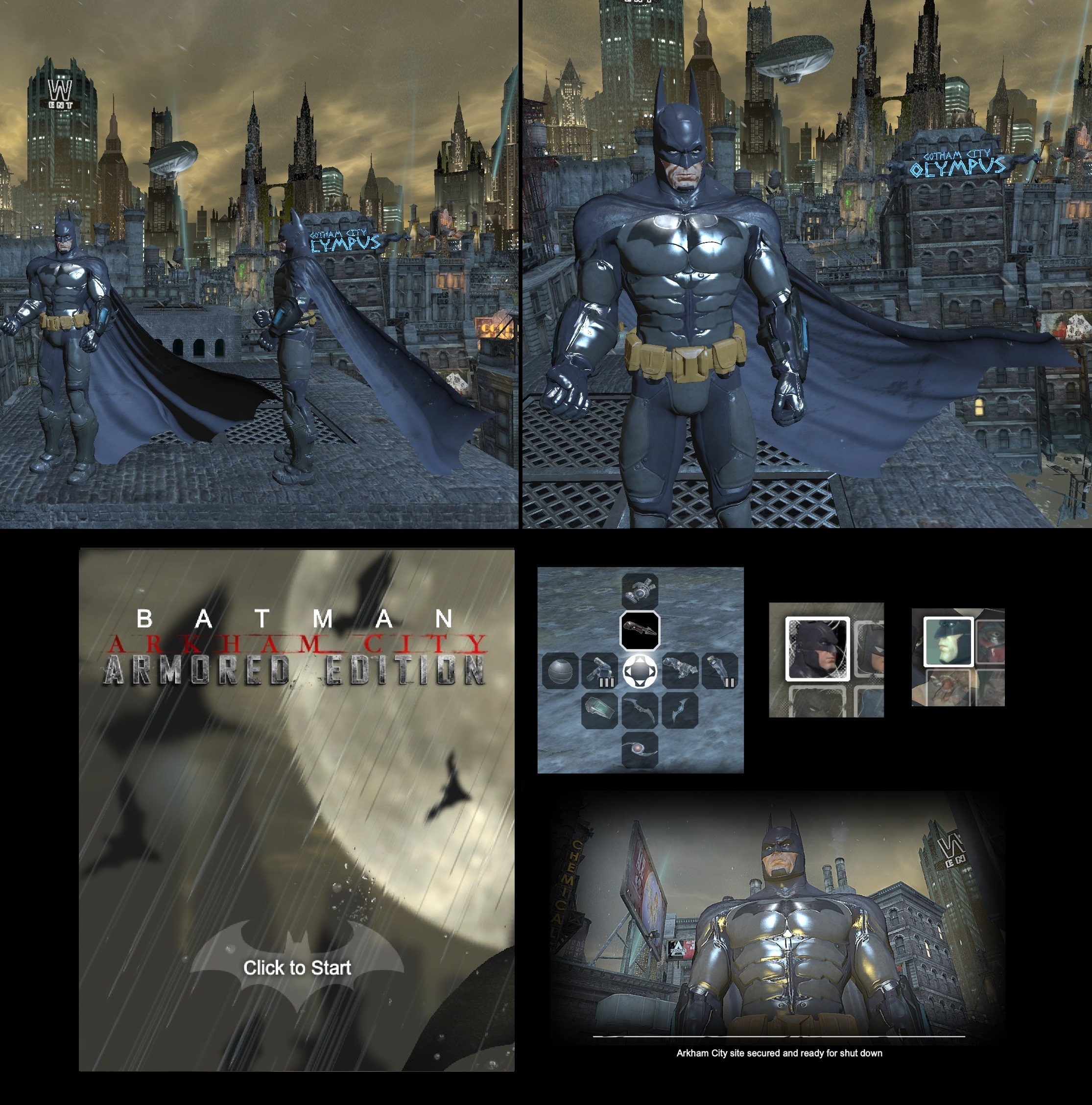 WiiU Arkham City Armoured Edition Batman Final