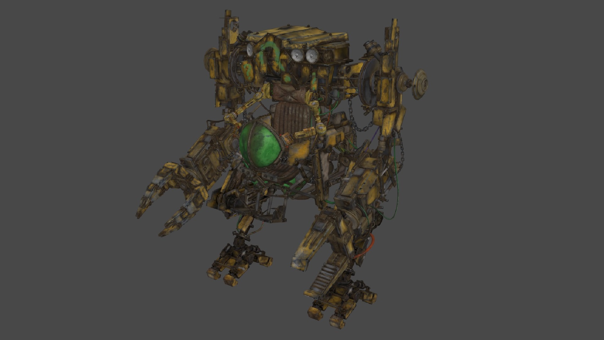 Batman: Arkham Knight: Riddler Mech XNA Model by MrJustArkhamGames on ...