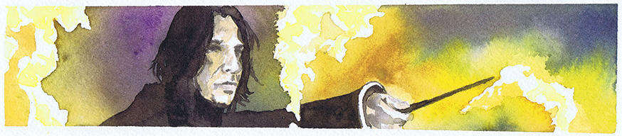 Snape Bookmark By Artbyamyk On DeviantArt