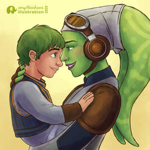 Hera and Jacen Syndulla