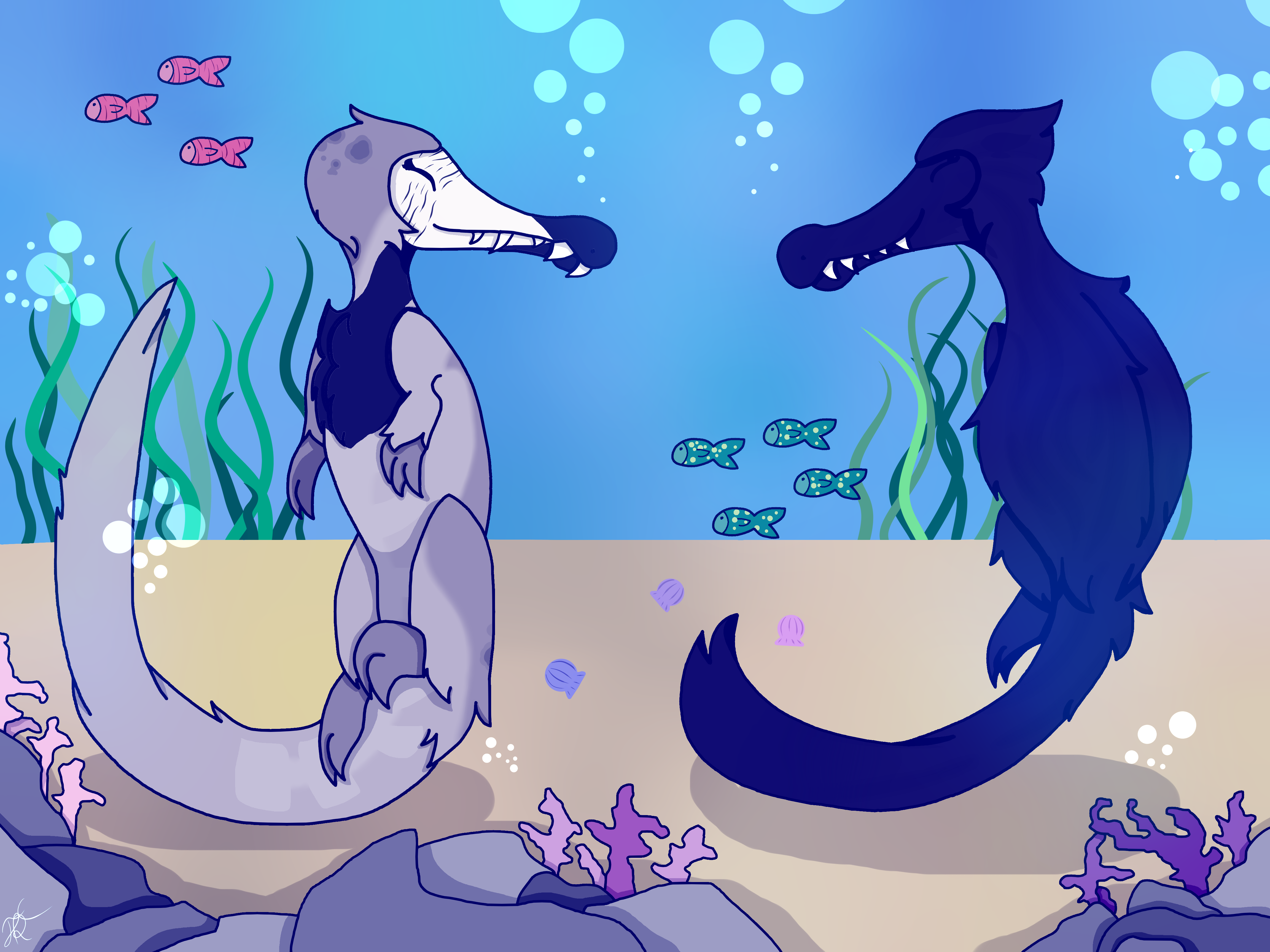Courtship - Allura and Athalia #1