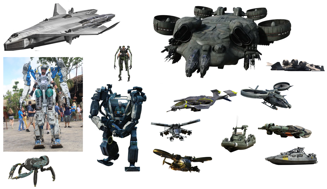 Disney RDA vehicles by joiellidea on DeviantArt